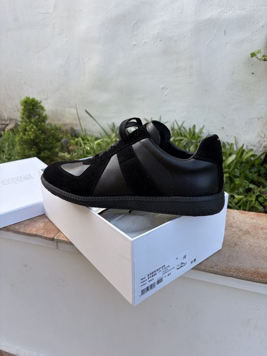 Maison margiela gats all black 44