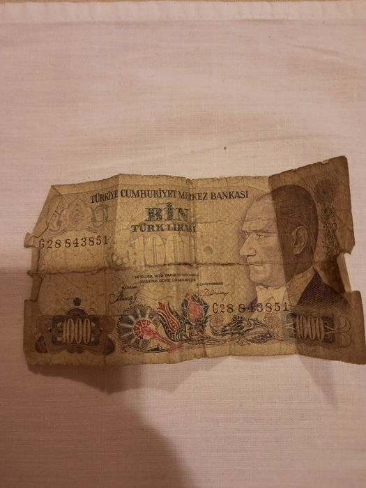 1000 lire turcesti (vechi)