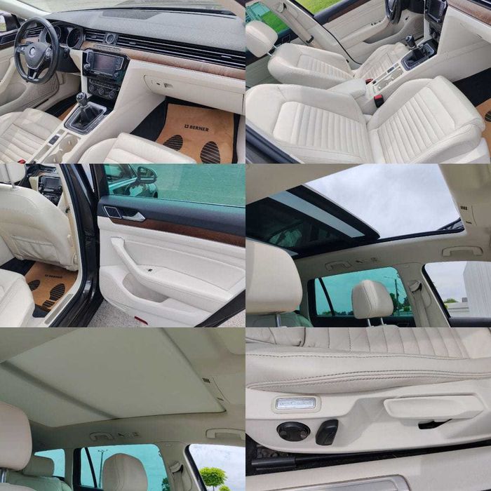 VW Passat An 2015 Motor 2.0 TDi Model Highline Deosebit Interior Piele Crem
