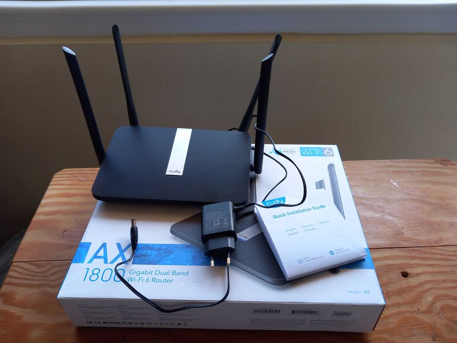 РУТЕР CUDY X6 /AX1800 Dual-band