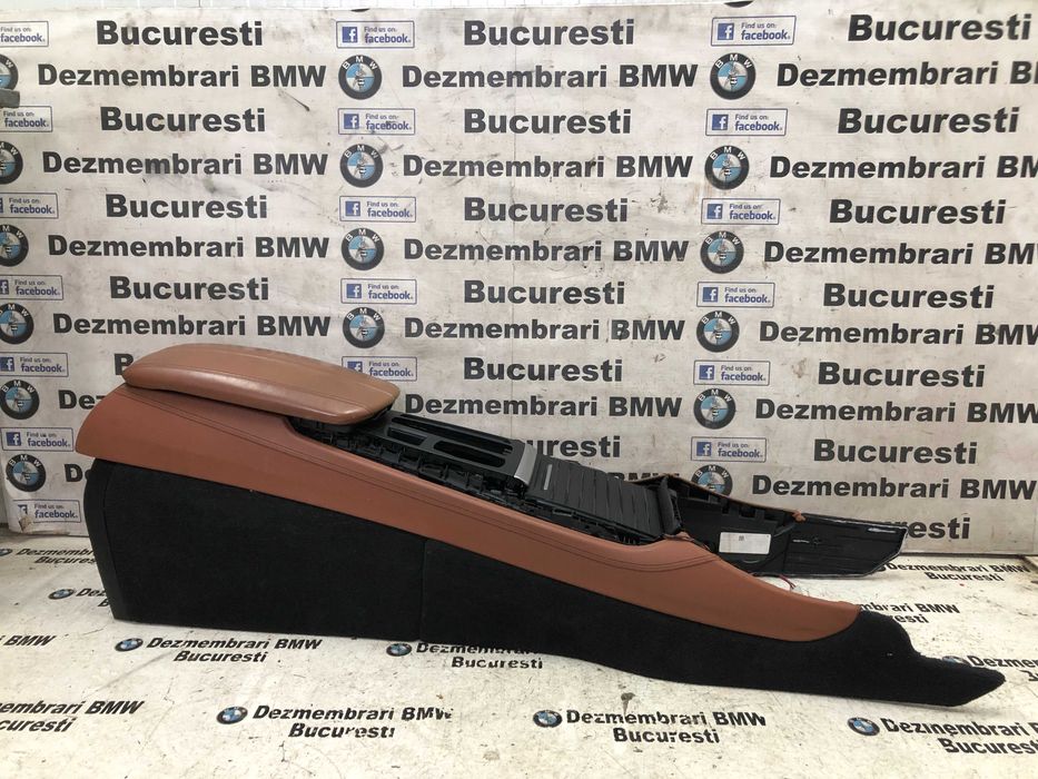 Consola centrala suport de pahare cotiera BMW X5 F15 F85 X6 F16 F86 de Europa