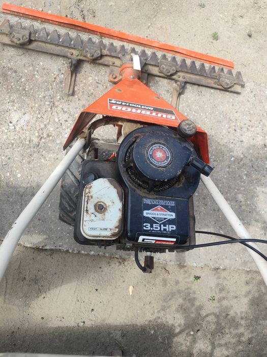 Motocoasă Gutbrod BM100 14BS + Plug de zăpadă inclus – Funcționează perfect!
