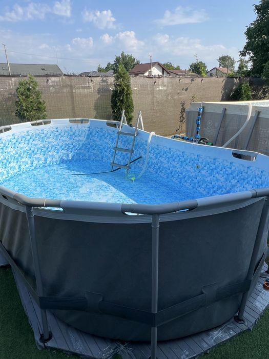 Piscină cu cadru metalic Bestway 404x201x100