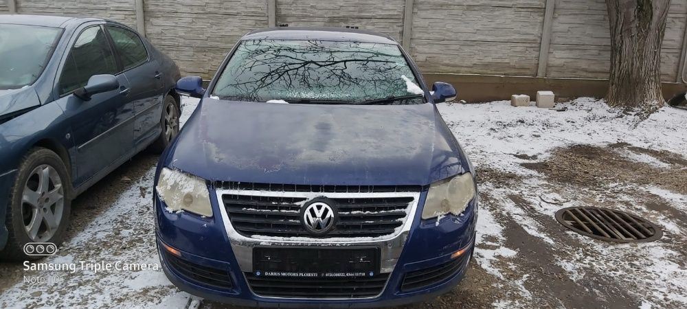 Dezmembrez Volkswagen Passat B6 2.0 TDi 140 CP an 2005 cod motor BKP
