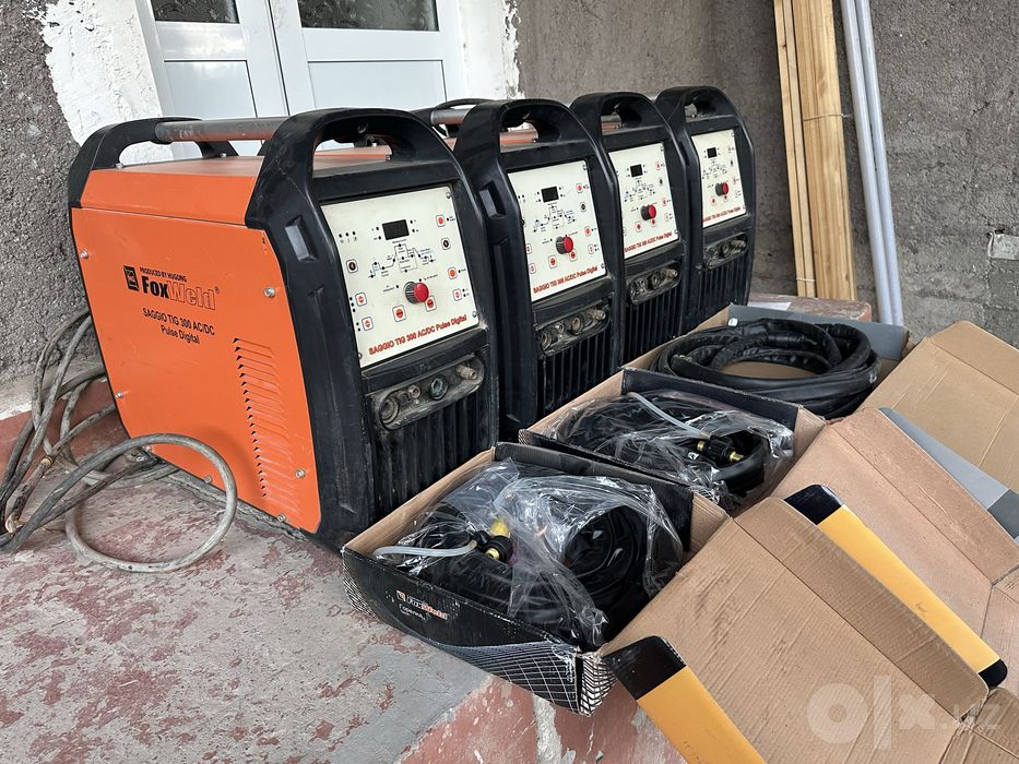 FOX Weld SAGGIO TIG300 AC DC PULSE DIGITAL Alimen mis metal quya olad
