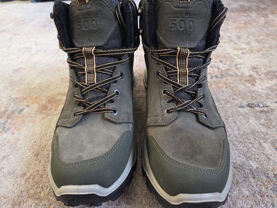 Мъжки водоустойчиви кожени обувки