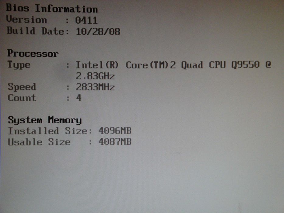 Procesor intel core 2 quad Q9550 2.83 Ghz FSB 1333 12mb cache LGA 775