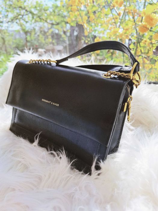 MISSMAIT & BAGS Елегантна коктейлна кожена чанта