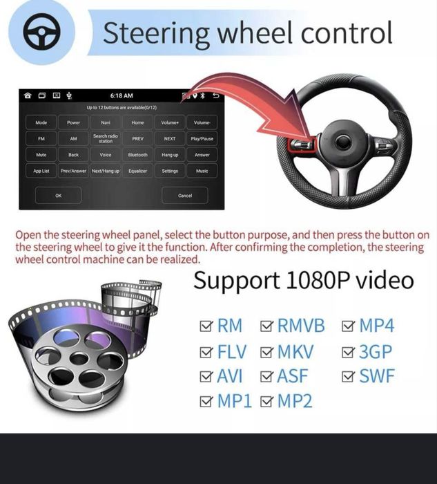 мултимедия 9 инча 4гб рам 32гб памет