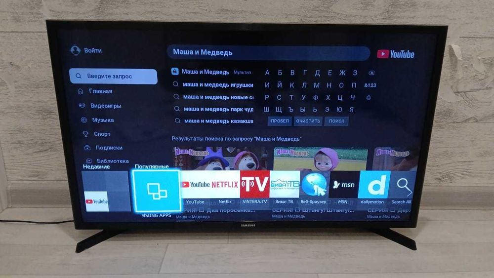 Смарт тв Самсунг, диагональ 81см БЕЗ ТОРГА!