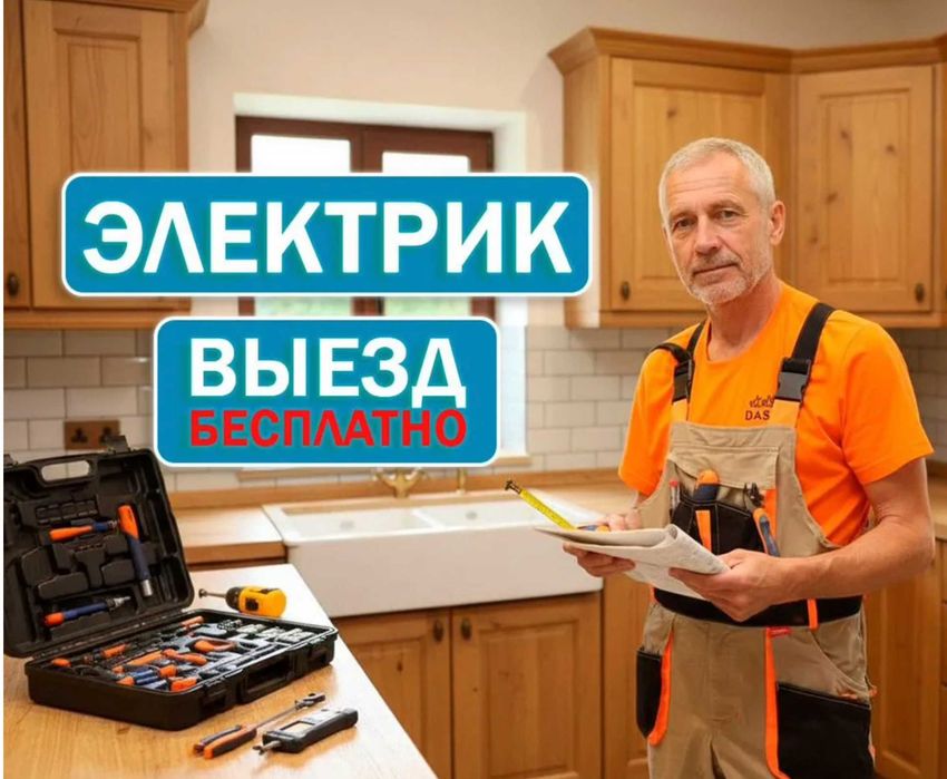 Услуги электрика. Электрик срочно. Все районы, опыт 10 лет