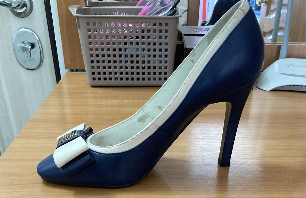 Туфли кожаные красивые