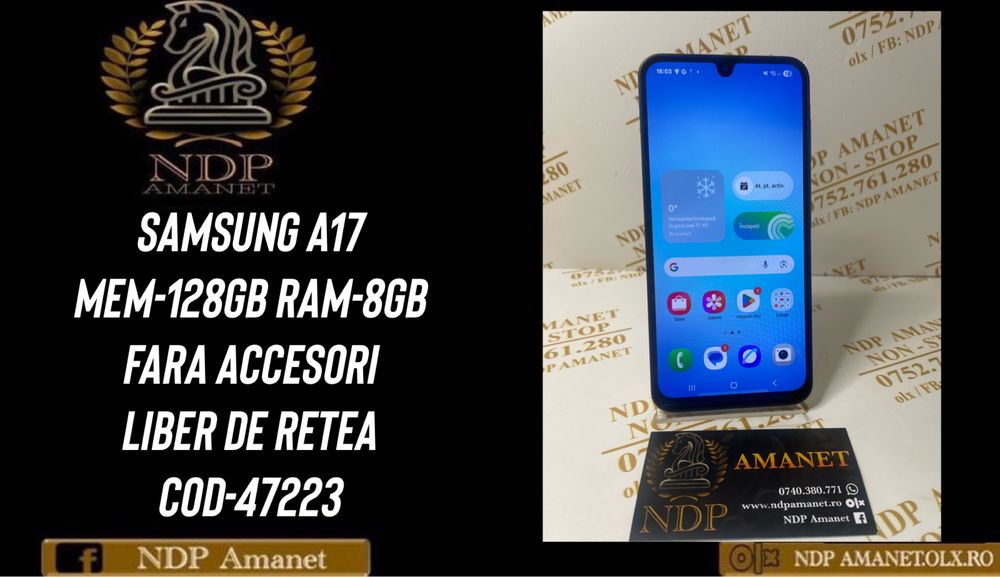 NDP Amanet Braila Samsung A17 128gb (47223)