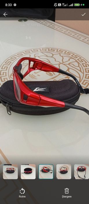 Ramă ochelari de vedere unisex pentru sport Leader C2, marime M, Red. În magazin: 700lei. Preț: 400lei.