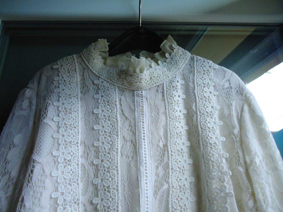 рокля, трикотажно сако и блузка за момиче