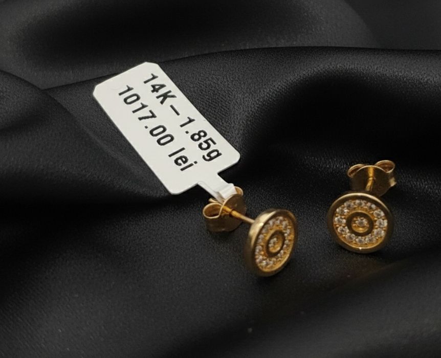 Cercei aur 14k 1.85gr