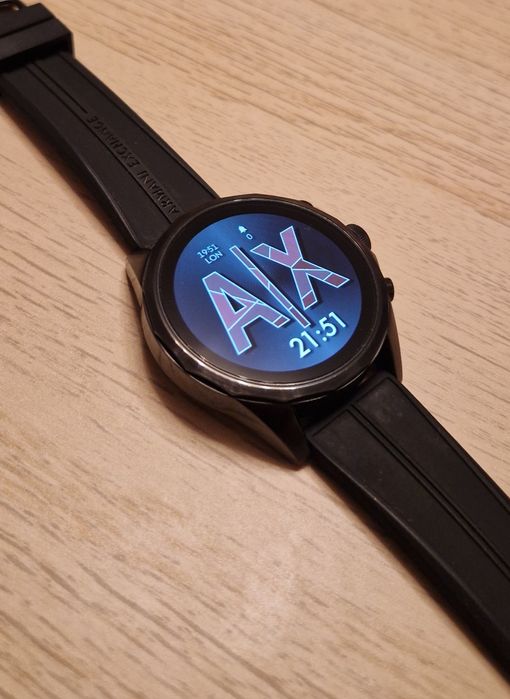 Armani Exchange Connected Oțel inoxidabil 46mm Smartwatch