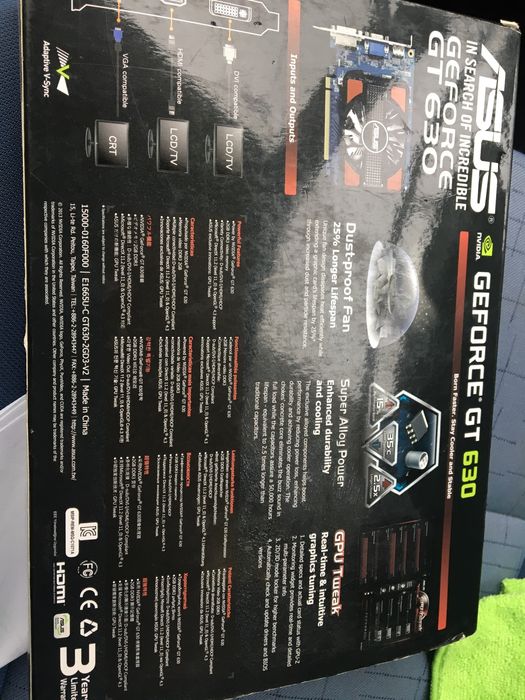 Видеокарта Geforce Gt 630