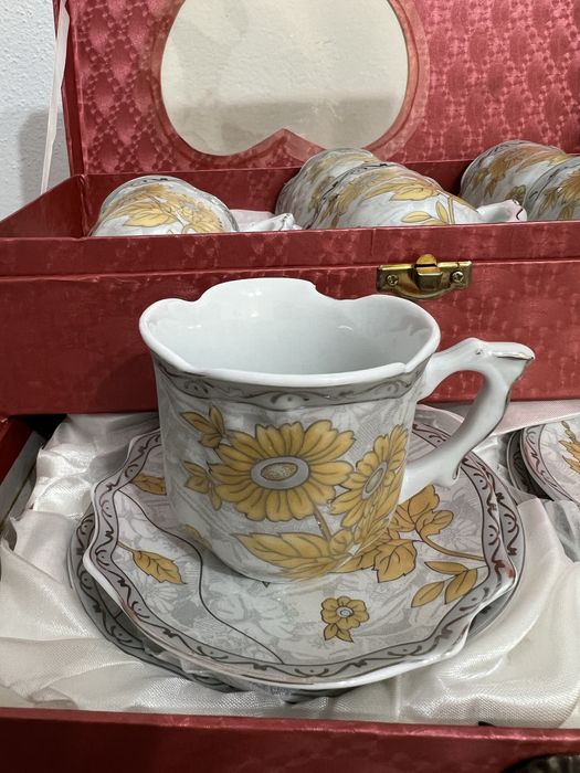 Set de 6 cesti de portelan pt cafea