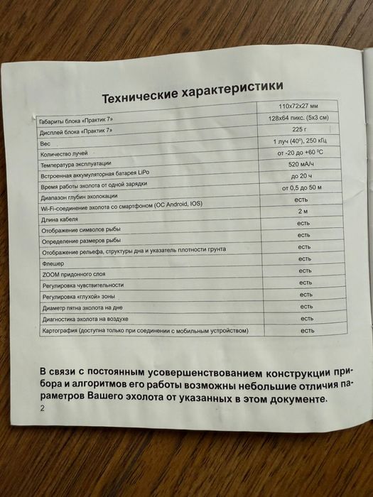 Продам эхолот Практик 7