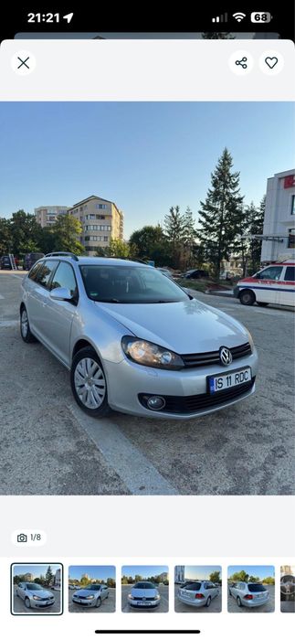 Vw Golf 6 din 2012