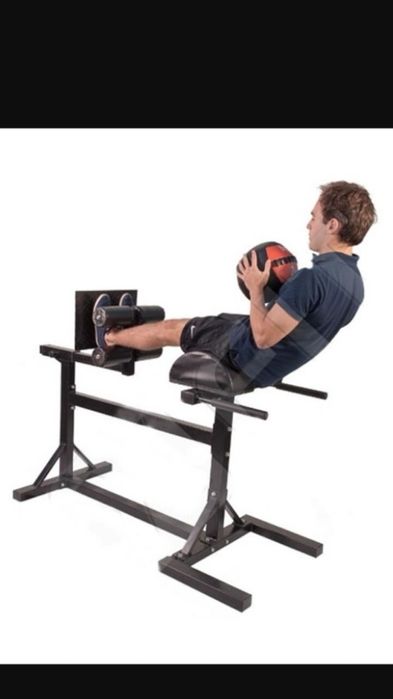 Aparat GHD (Glute Ham Developer)- aparat pentru lombari, abdomen, glutei