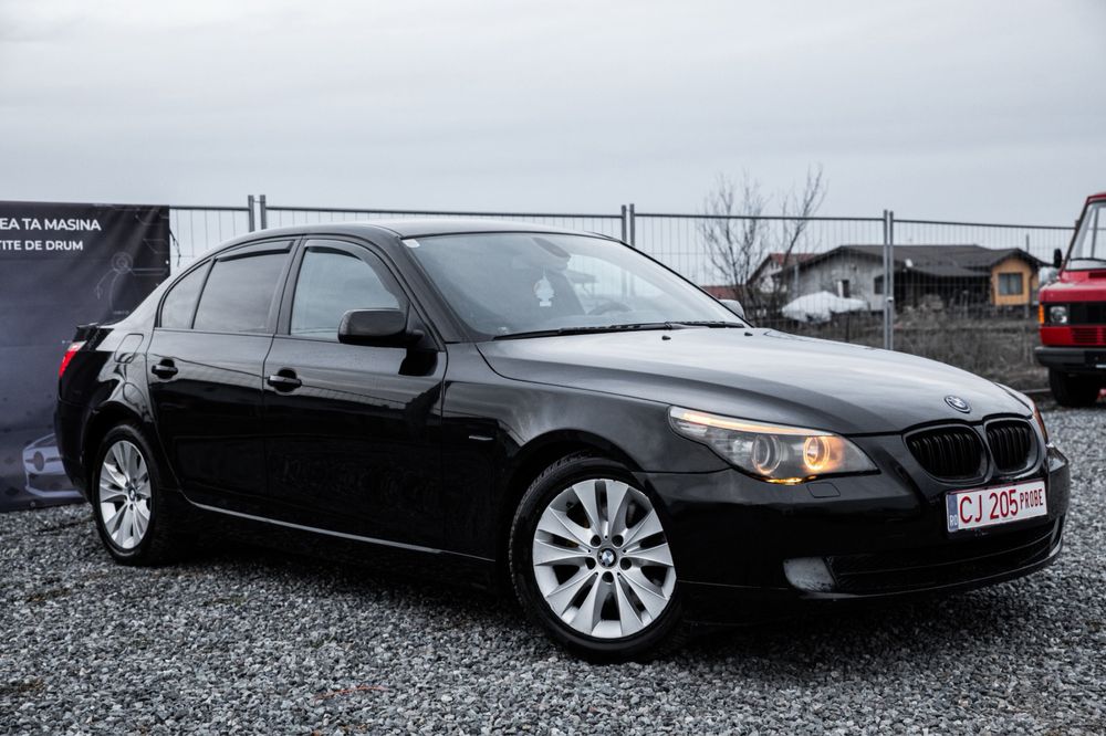 Bmw e60 facelift automat euro 5 2.0 diesel navigatie posibilitate rate