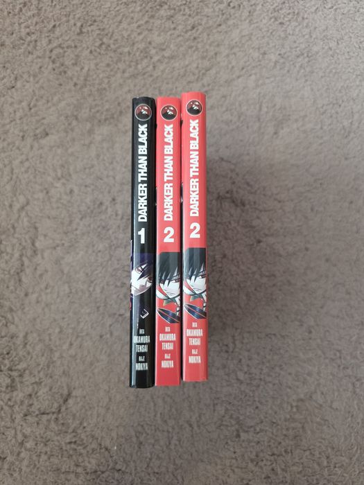 Darker than Black manga magyarul/Hungarian language complet set