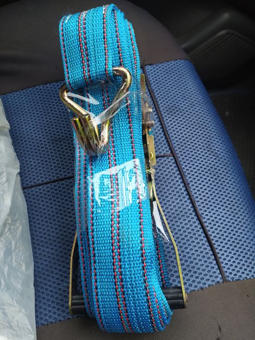 Ремни стяжки грузов новые.