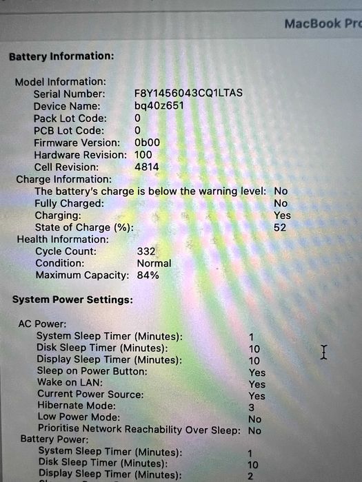 MacBook Pro M1 14" 16GB RAM 512GB SSD