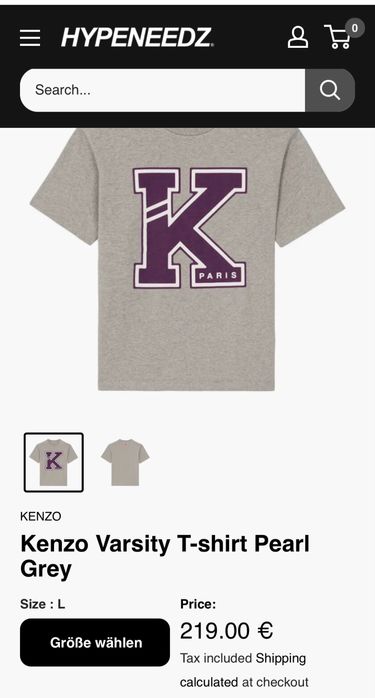 Kenzo отигинална мъжка тениска М