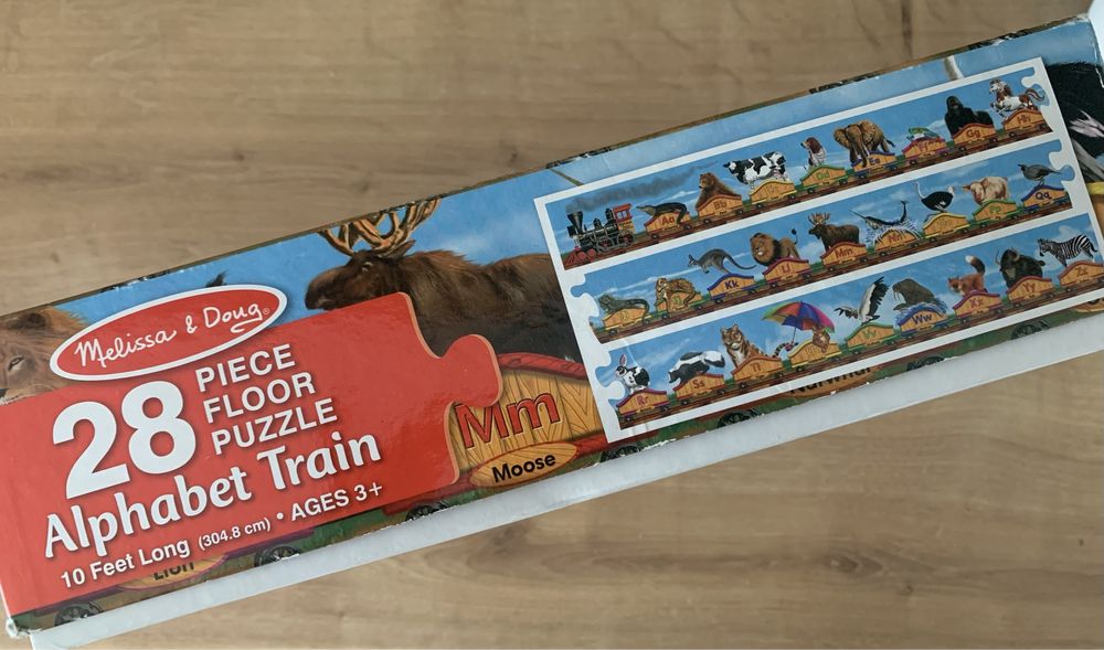 Лот детски пъзели и карти 1-4 год.