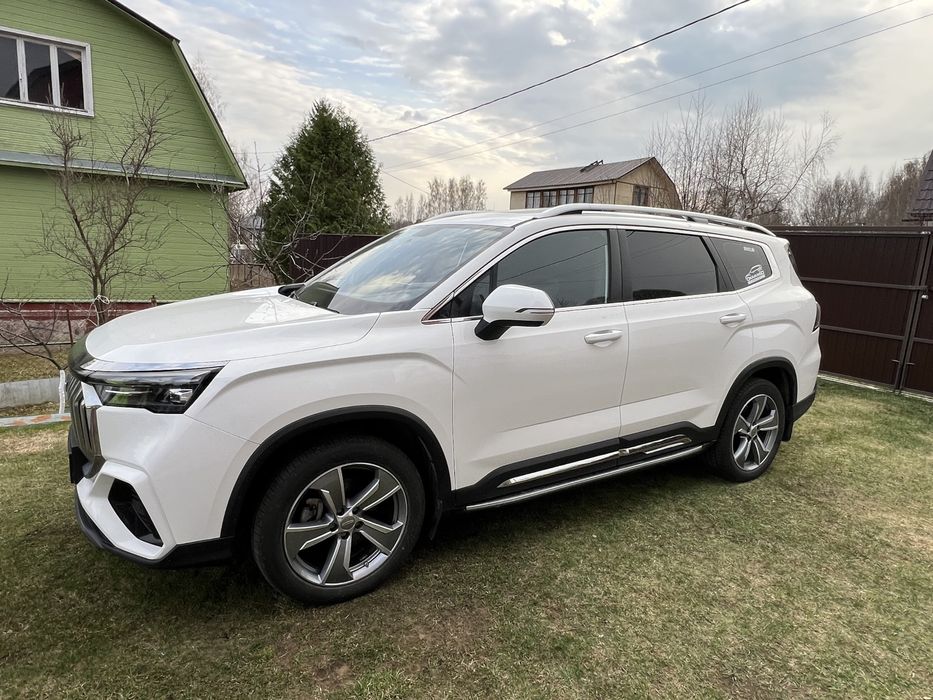 Пороги Geely Okavango