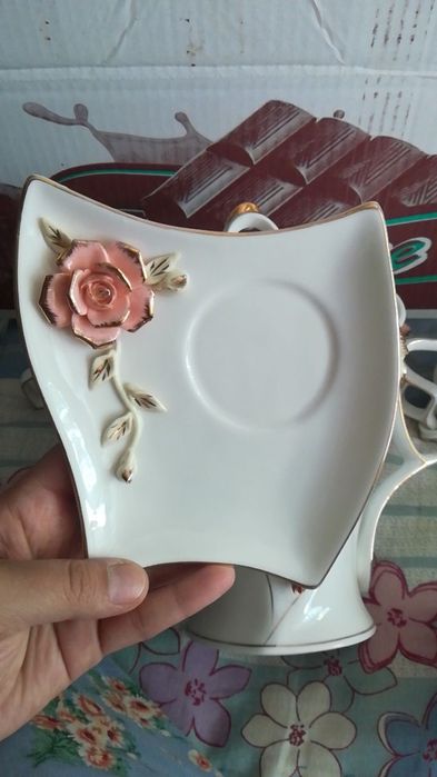 Очень нежный и красивый китайский сервис