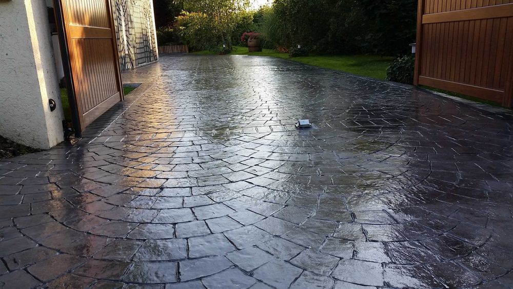 Pardoseala din Beton Dezactivat - Amperntat -Elicopterizat