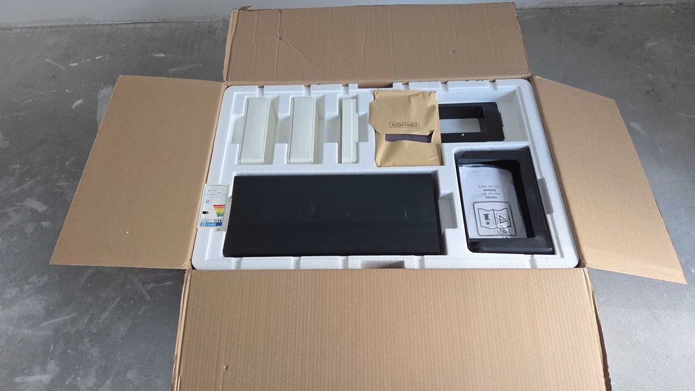 Чисто нов индукционен плот с вграден аспиратор AEG CCE84751XB