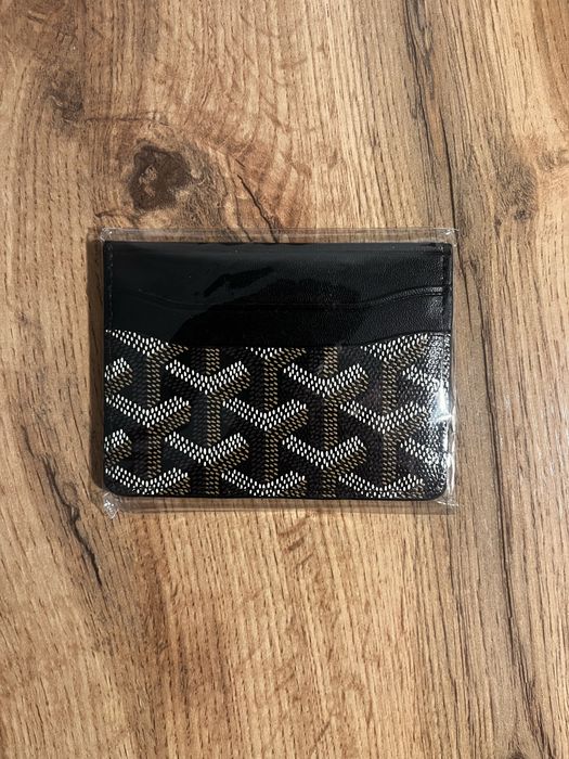 Картхолдер Goyard в черном цвете