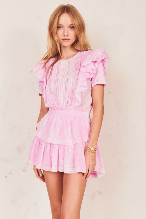 Rochie LoveShackFancy Natasha XS Petite