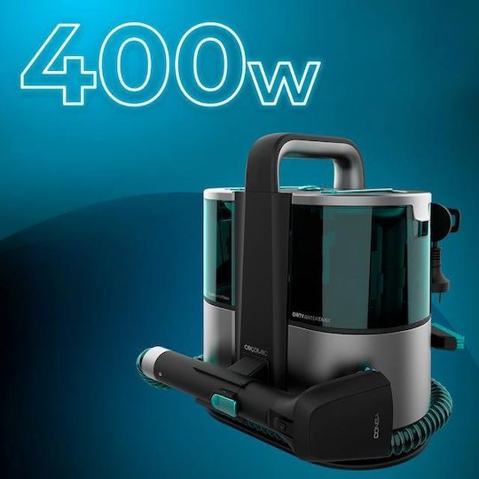 компактната перяща прахосмукачка Cecotec Conga 4000 Carpet&Spot Clean XL X-Treme, предназначена за пране и дълбоко почистване на тапицерии,