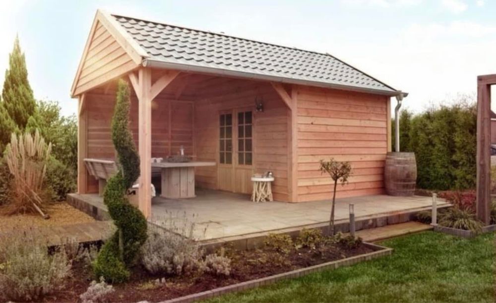 Casute din lemn structura tratata