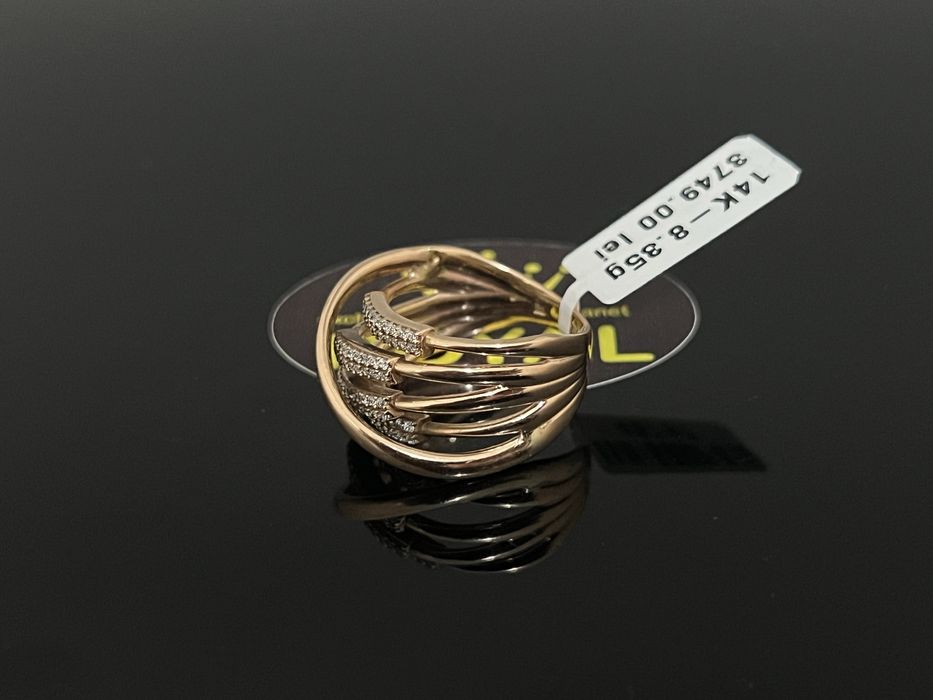 Bijuteria Royal CB : Inel dama aur 14k 8,35gr