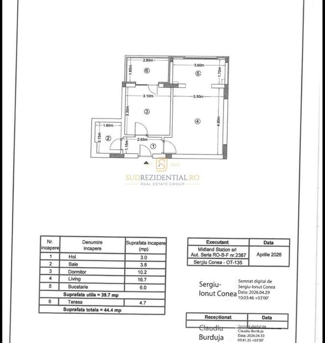 Apartament 2 camere - Crisul Repede - Mutare rapida