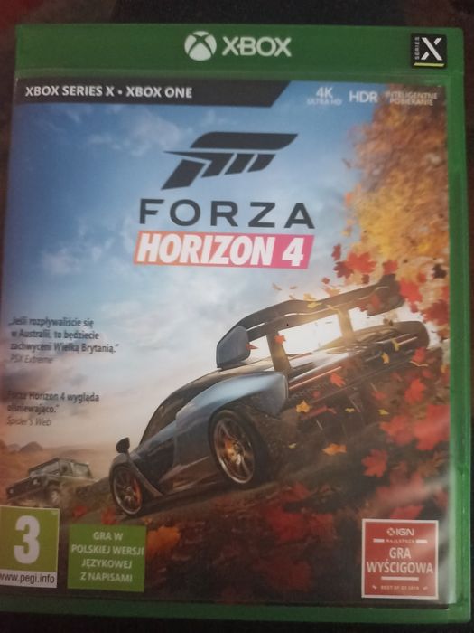 Forza horizon 4 xbox one,series x