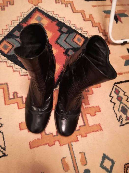Botine/Cizme piele naturala, marimea 38