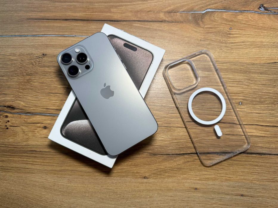 iPhone 15 Pro Max (Цвет Натуральный Титан)