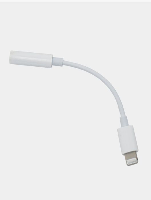 Переходник AUX to Lightning для наушников iPhone/3.5 MM mini jack