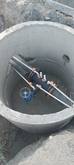 Сув башня урнатамиз ва турли хил  сув кувурларини монтаж киламиз