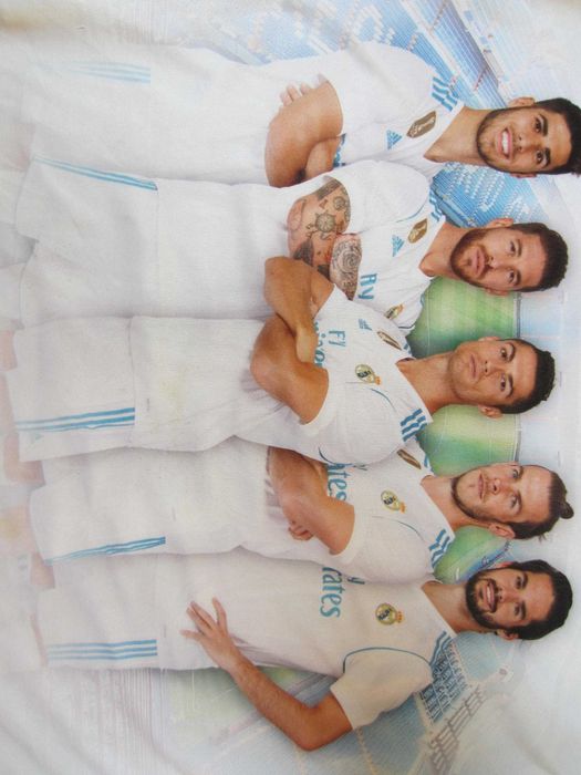 Tricou copil fotbal Real Madrid, masura copil 7-8ani, stare f. buna