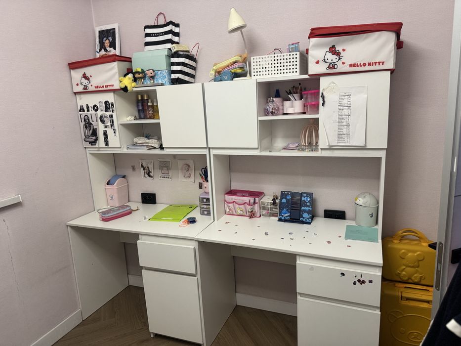 Детский кровать вместе столиком