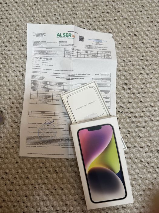 iPhon 14, 128GB, акк. 100%